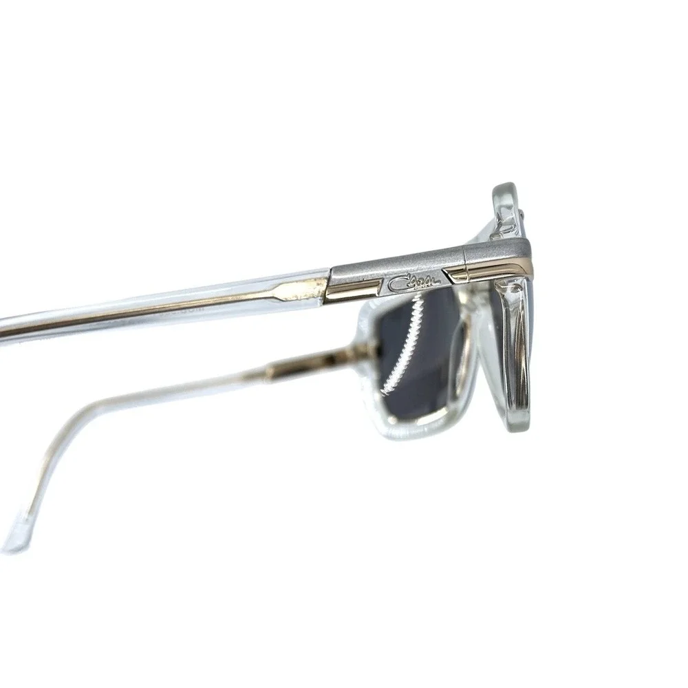 Vintage‎ Cazal Aviator Mirrored Gold Clear Mens Sunglasses Navigator Hip Hop Y2K